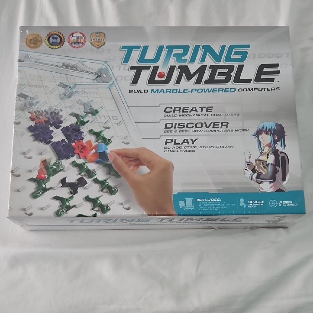 Turing Tumble Marble-Powered Computer Game